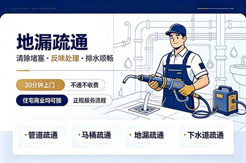瑞昌地漏疏通