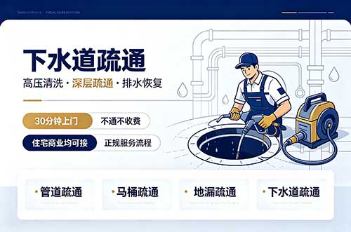 瑞昌下水道疏通