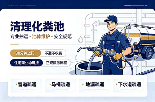 瑞昌清理化粪池